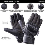 Tactical Leather Motorcycle Motocross Full Finger Gloves Motorbike Riding Racing