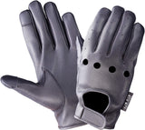 Driving Gloves Soft Genuine Leather Touch Screen Black- T21