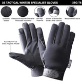 3S Tactical Winter Specialist Duty Gloves Waterproof -3SG-T6